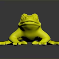 Frog Poison Frog Game Frog Reptile Cold Blooded Animal Reptile 3d model