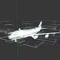 White JAL Passenger Plane With Red Tail Flying In The Sky