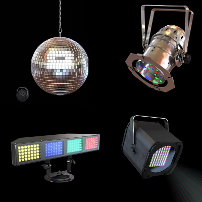 LED Downlights and Spotlights Modern Energy Saving Design for Indoor Lighting 3d model