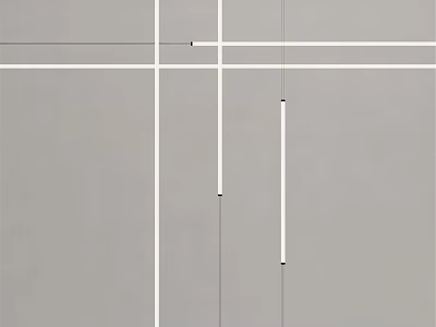 Modern Minimalist Metal Chandelier Stylish Hanging Design For Living Room Ceiling Decor 3d model