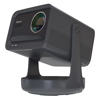 XGIMI Black Projector With High Definition Lens And Stable Stand Design 3d model