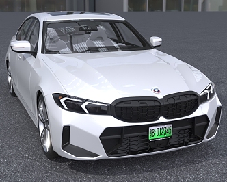 2023 BMW G20330i cars 3d model