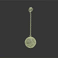 Elegant Spherical Hanging Decor With Chain For Home Living Supplies