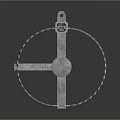 Effective Metal Circular Mousetrap With Serrated Edges Spring Mechanism And Pedal