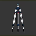 Professional Commercial Surveying Instrument With Sturdy Blue And White Tripod For Precision Measurement