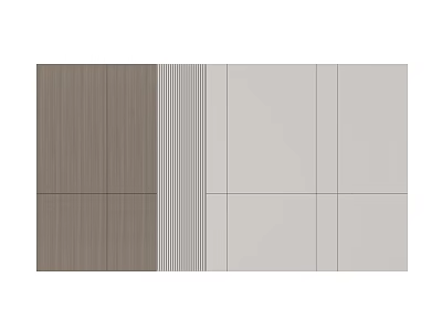 Modern bedside background wall 3d model