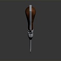 Modern Screwdriver Antique Screwdriver Flat Screwdriver 3d model