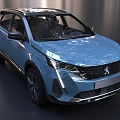 Peugeot 5008 Peugeot 3d model