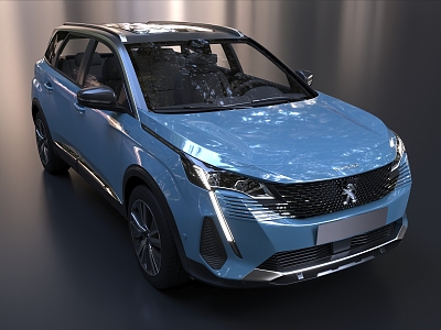 Peugeot 5008 Peugeot 3d model