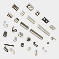 Various Types Of Modern Downlights And Spotlights For Indoor Lighting Design