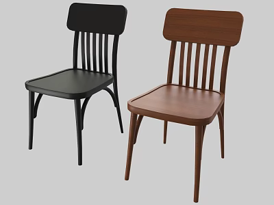 Chair Wooden Chair Wooden Chair Chinese Chair Dining Table Chair Dining Room Chair Stool Old Furniture 3d model