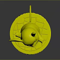 Pikachu Yellow Pokémon Character With Red Cheeks Black Tipped Ears And Base With Name