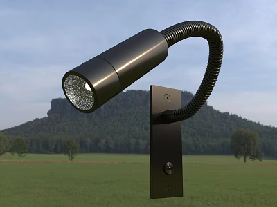 modern wall lamp wall lamp laser 3d model