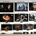 Multiple TVs With Various Screen Sizes Displaying 4K 1080P Movie And Game Scenes
