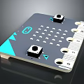 Commercial Control Panel Equipment With Blue Gray Design Holes And Scale Markings