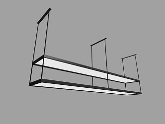 Modern Hanger Glowing Hanger 3d model