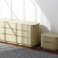 Bedside Table Storage Small Cabinet Simple Bedside Table Bedside Table European Style Bedside Table Drawer Cabinet Bedside Cabinet Cosmetic Table 3d model