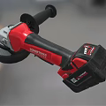 Heavy Duty Angle Grinder Power Tool With Ergonomic Handle And Cutting Disc