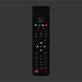 Television Remote Control With Colorful Buttons And Easy To Use Functions For Smart TV