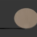 Modern Minimalist Floor Lamp With Round Base And Neutral Tone Design