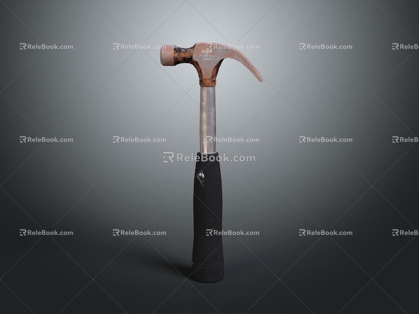 Hammer Horn Hammer Hammer Nail Rinker Hammer Hammer Hammer Hammer Rusty Hammer 3d model