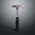 Hammer Horn Hammer Hammer Nail Rinker Hammer Hammer Hammer Hammer Rusty Hammer 3d model