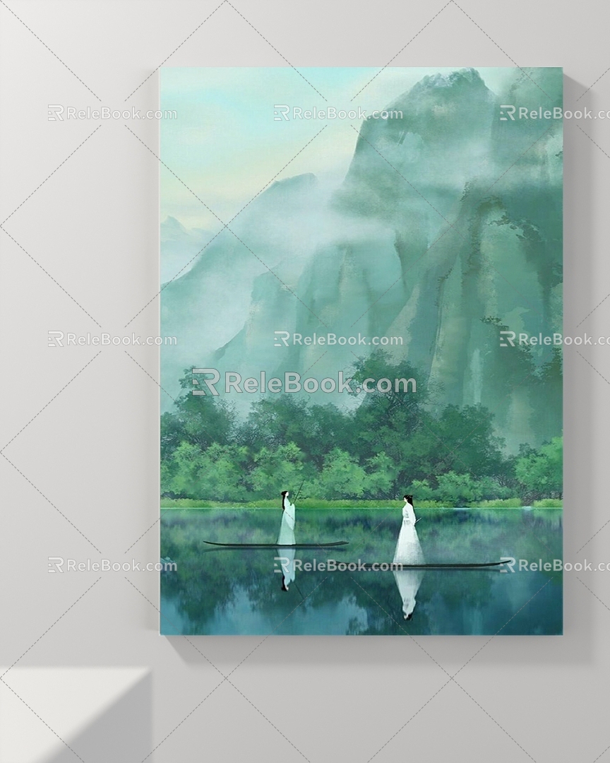 Decorative Painting Landscape Painting Figure Painting Animal Painting Abstract Painting 3d model