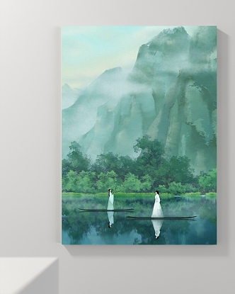 Decorative Painting Landscape Painting Figure Painting Animal Painting Abstract Painting 3d model