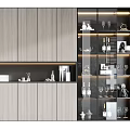 Modern Wine Cabinet Multi-function Wine Cabinet 3d model