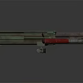 Green Multi Barrel Space Propulsion Device Design With Red Component
