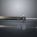 Traditional Metal Sword With Sharp Blade And Decorative Hilt Design