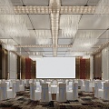 Ballroom 3d model