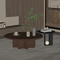 Middle Ancient Style Coffee Table 3d model