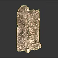 Natural Stone Wood Panel With Fragmented Texture And Rustic Surface Design