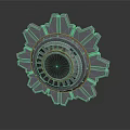 Mechanical Gear Component For Industrial Equipment With Metal Construction And Teeth Design