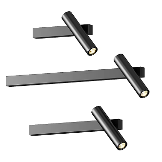 Minimalist Wall Lamp 3d model