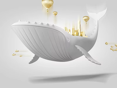 Modern Cartoon Scene 3d model