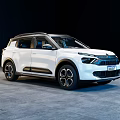 White Citroen SUV Modern Design With LED Headlights Sleek Body And Alloy Wheels