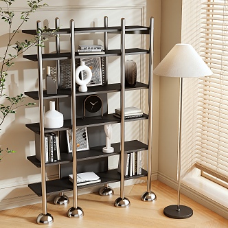 Shelf Bookshelf 3d model