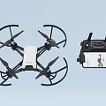 Modern Drones 3d model
