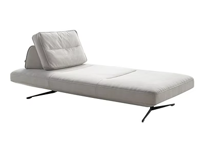 Simple imperial concubine sofa beauty chair grado sofa one-word sofa 3d model