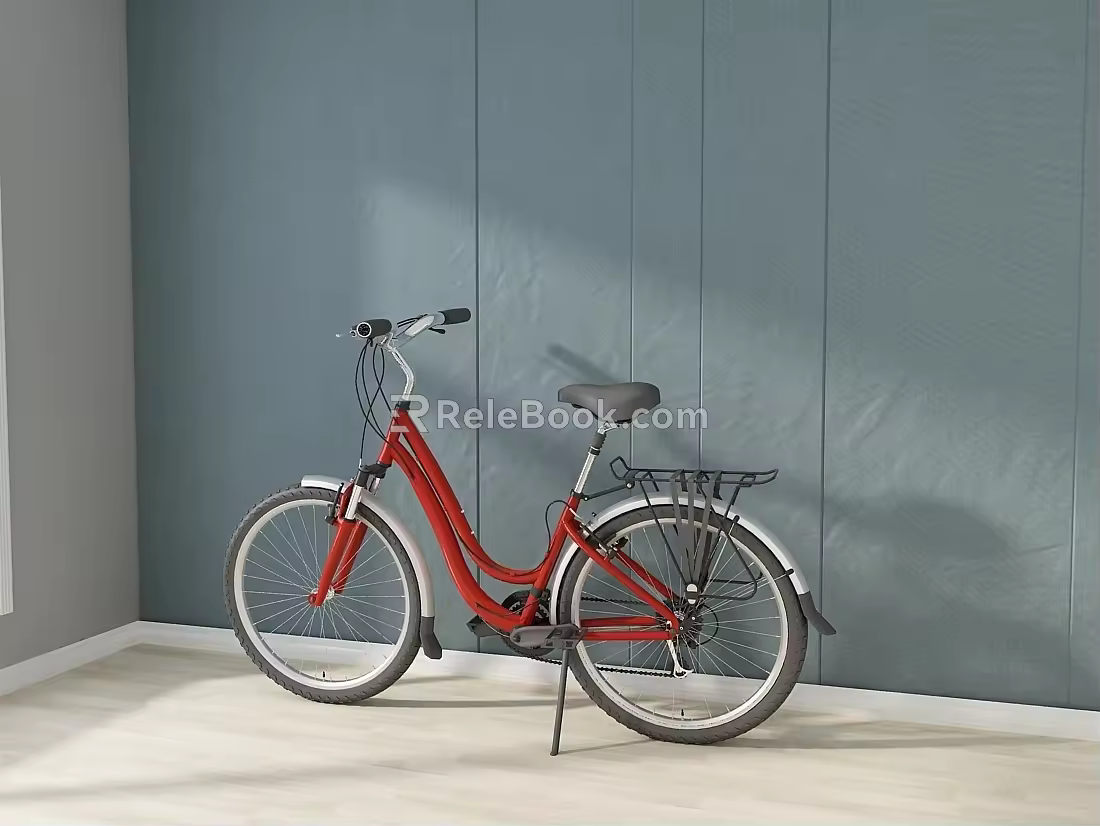 Bicycle Scooter 3d model