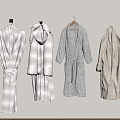 Bathrobe Towel 3d model