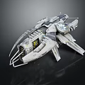 Futuristic Fighter Jet With Sleek Metallic Body Advanced Engines And Aerodynamic Wings