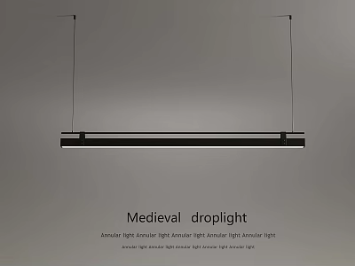Medieval Droplight Historical Classic Design For Indoor Ceiling Lighting Fixture 3d model