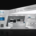 MGI Exhibition Booth Modern Design Featuring Precision Instrumentation and System Solutions