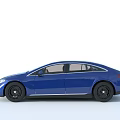 Blue Mercedes Benz Sedan Featuring Modern Sleek Exterior And Stylish Alloy Wheels