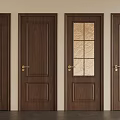 Single door 3d model