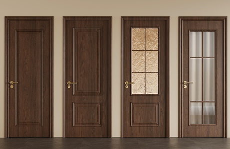 Single door 3d model