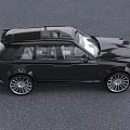 Rolls Royce Black Luxury SUV With Sleek Design Large Alloy Wheels And Distinctive Front Grille